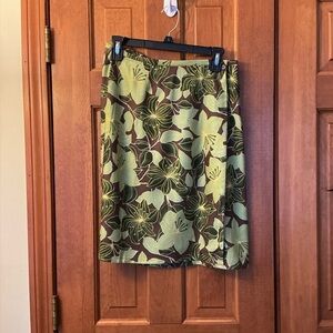 Floral wrap Skirt